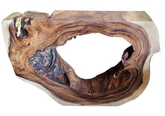 Live Edge Cleft Console · No. 153