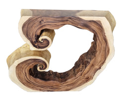 Crescent Burl Pedestal · No. 179