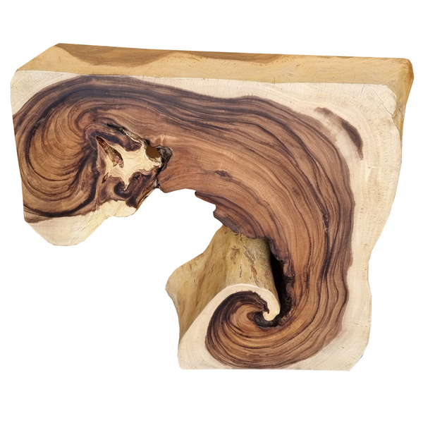 Wave Heartwood Console · No. 10